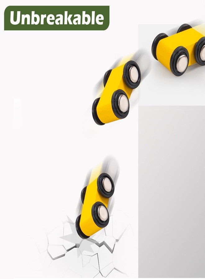 WISHKEY Wooden Ramp Race Track Set for Kids, Multilevel Twister Track Toy Set with Four Cars, Fun Playing Smooth Racing Car Slider Toy for Kids, Multicolor, 3+ Years (Pack of 1) - Image 2